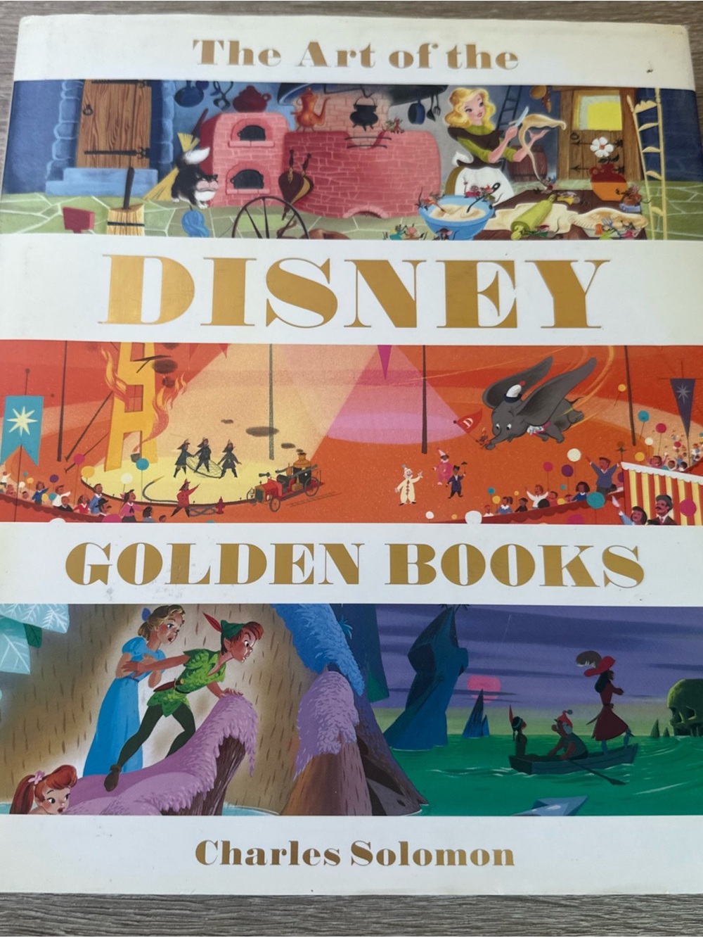 Disney Golden Books Art Collection - White, Gold, Orange, Blue